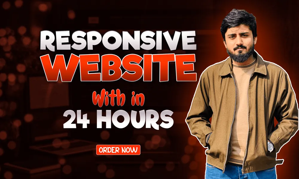 Muhammad Yaqoob, WordPress developer — responsive website mockup